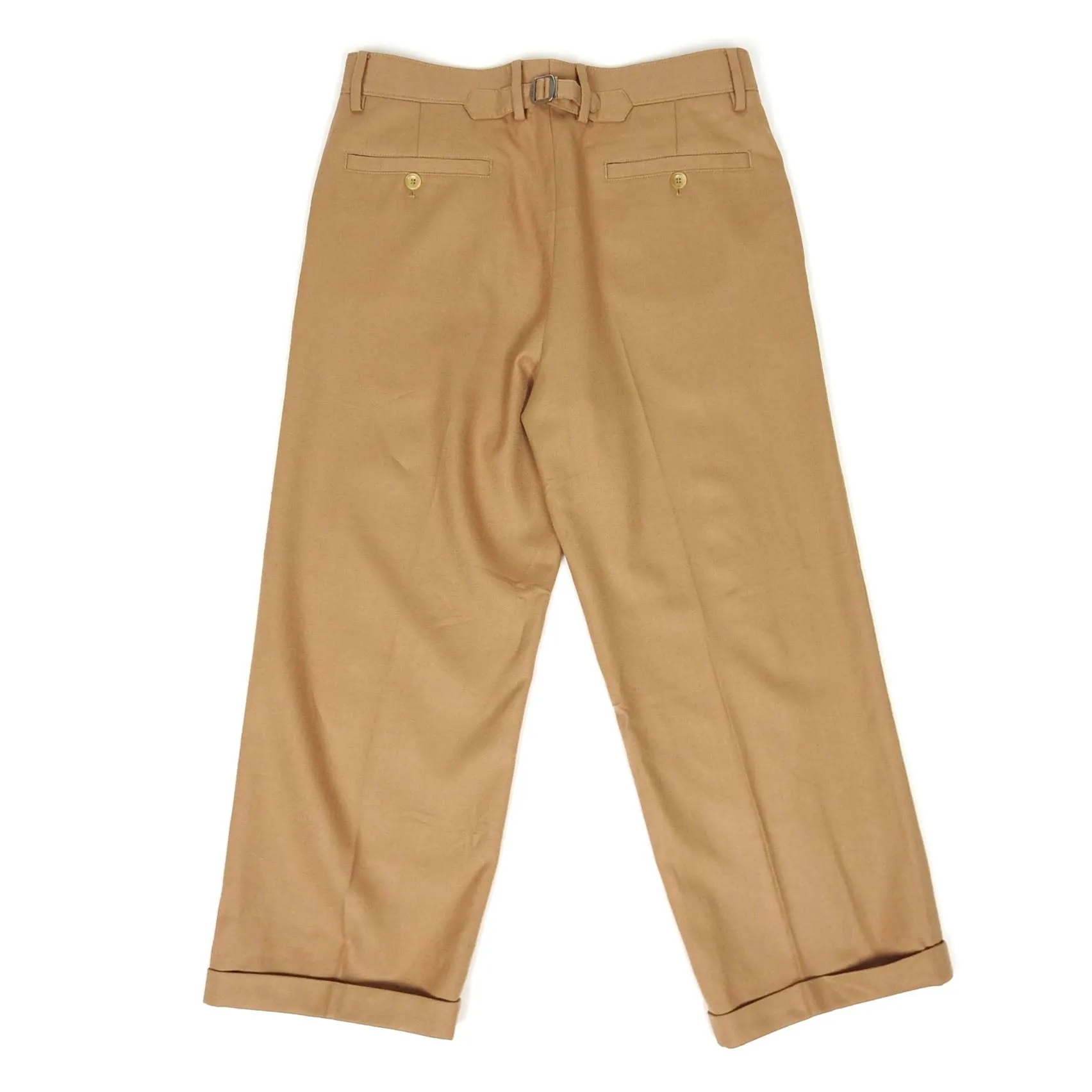 Gucci Brown Wool Pants Size 46