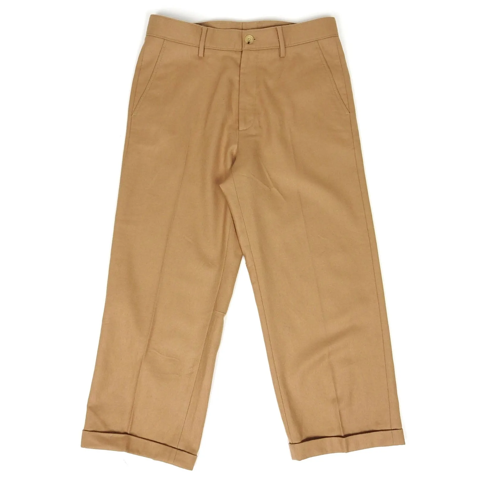 Gucci Brown Wool Pants Size 46