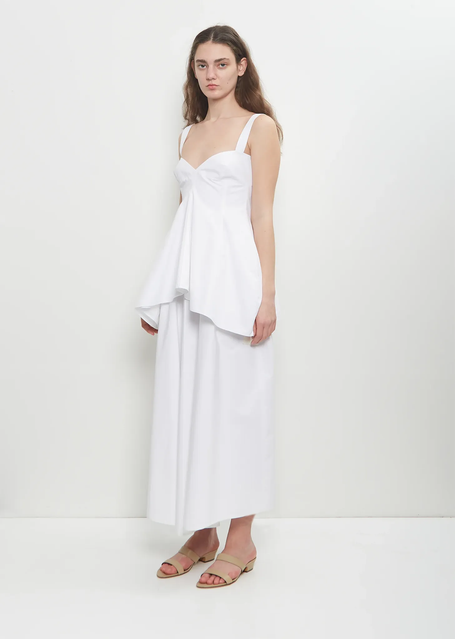 Heavy Cotton Flare Top