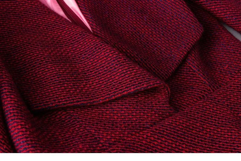 High End Tweed Temperament Banquet Dress