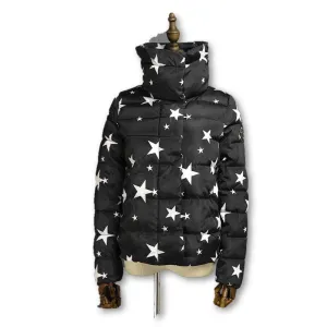 High Quality Womens Winter Jackets And Coats Slim Women Stand Collar Thicken fluffy plaid Warm Down Jacket