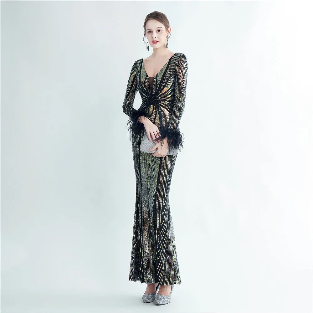 Horae-31213 Formal Dresses evening dress