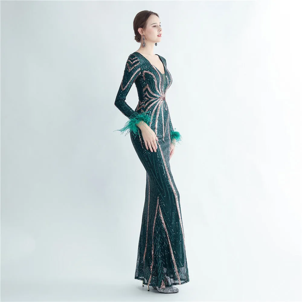 Horae-31213 Formal Dresses evening dress