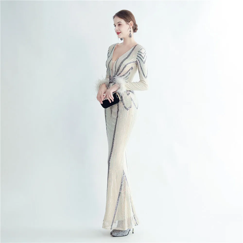 Horae-31213 Formal Dresses evening dress