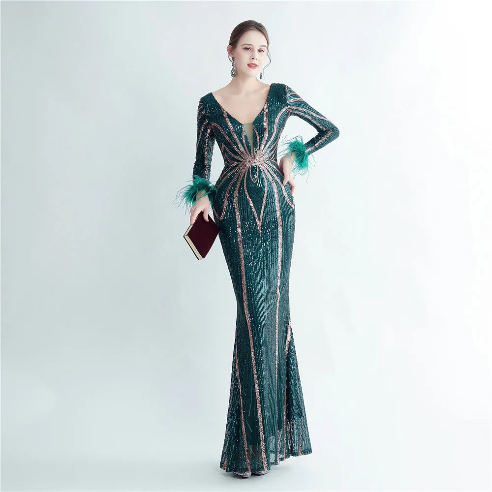 Horae-31213 Formal Dresses evening dress