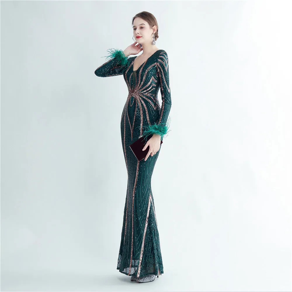 Horae-31213 Formal Dresses evening dress