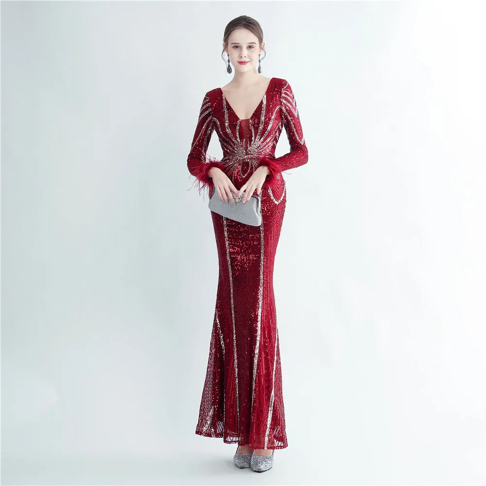 Horae-31213 Formal Dresses evening dress