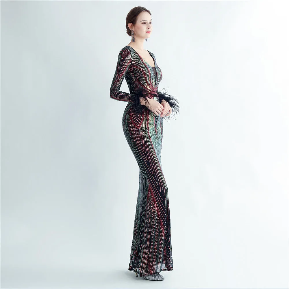 Horae-31213 Formal Dresses evening dress