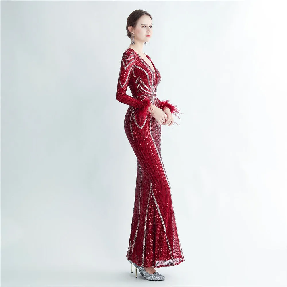 Horae-31213 Formal Dresses evening dress