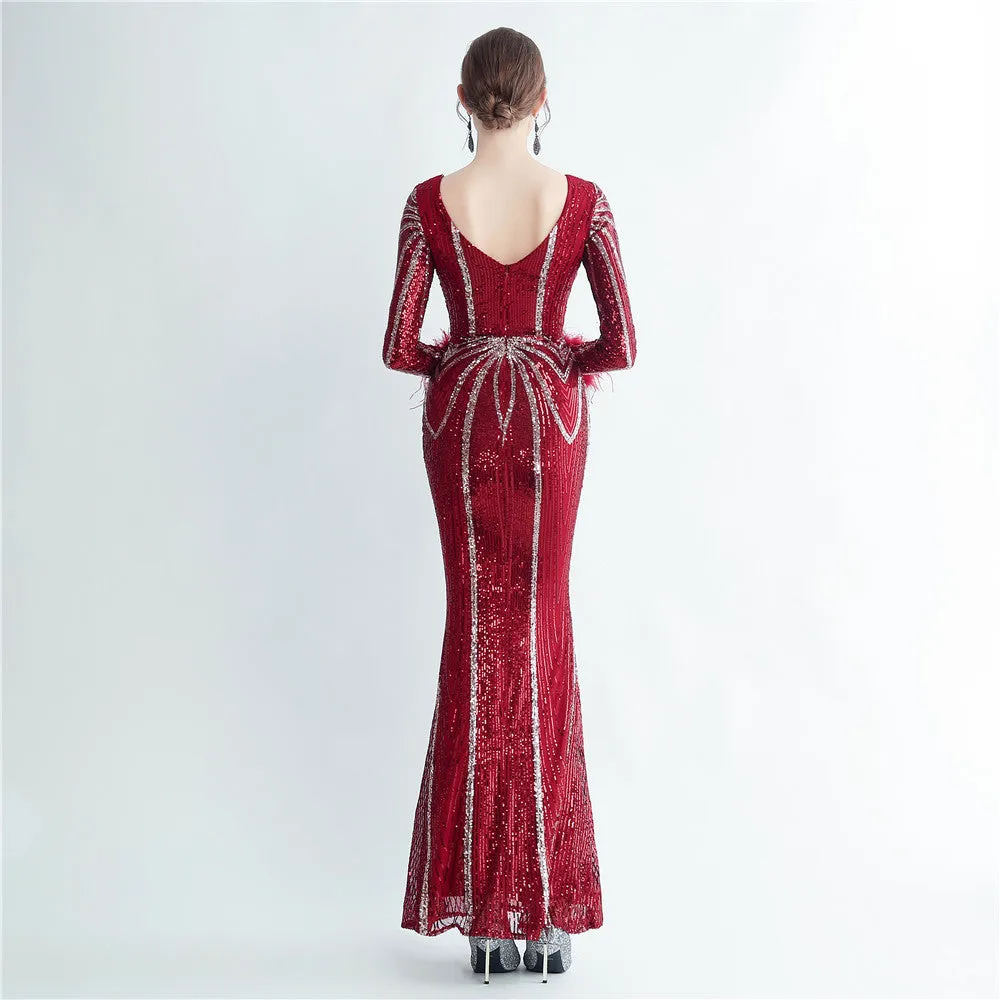 Horae-31213 Formal Dresses evening dress