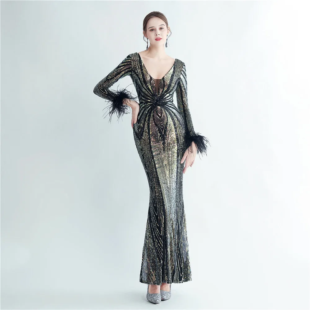 Horae-31213 Formal Dresses evening dress