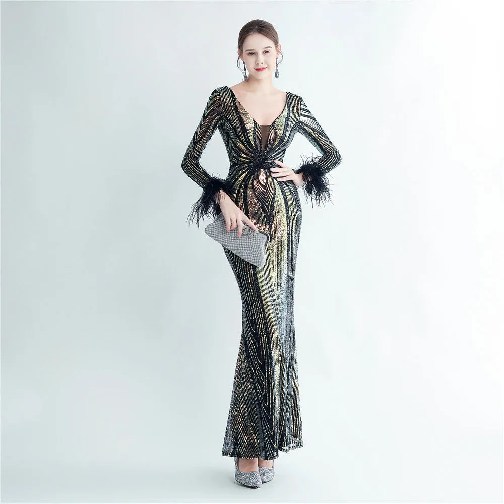 Horae-31213 Formal Dresses evening dress