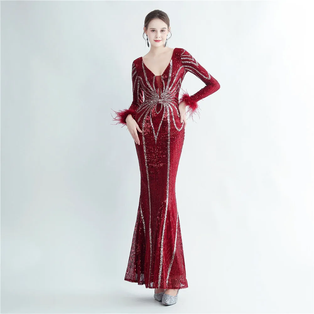Horae-31213 Formal Dresses evening dress