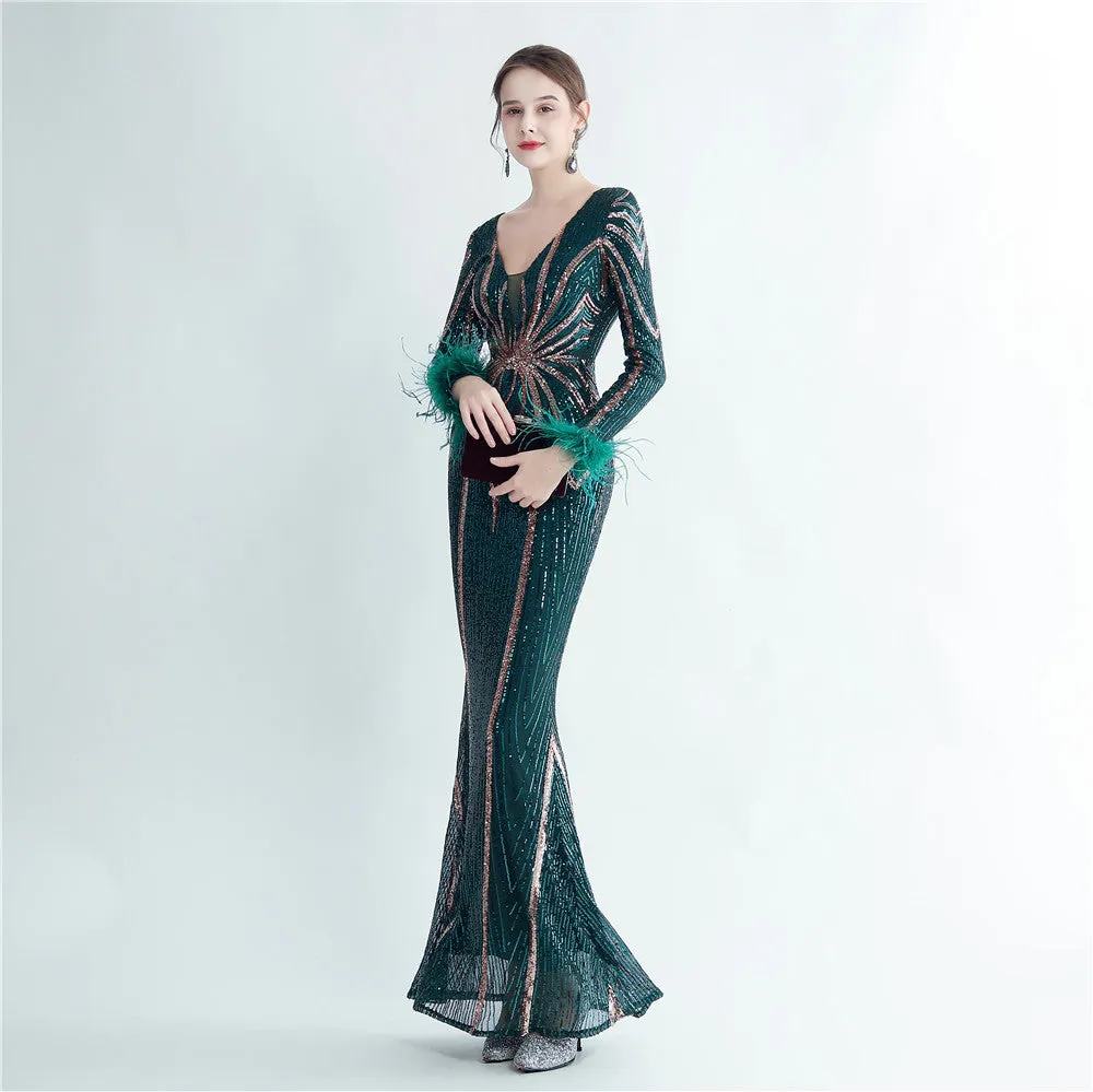 Horae-31213 Formal Dresses evening dress