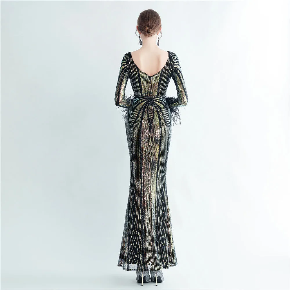 Horae-31213 Formal Dresses evening dress