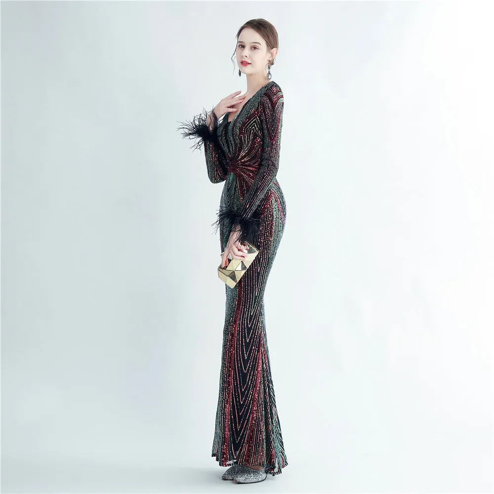 Horae-31213 Formal Dresses evening dress