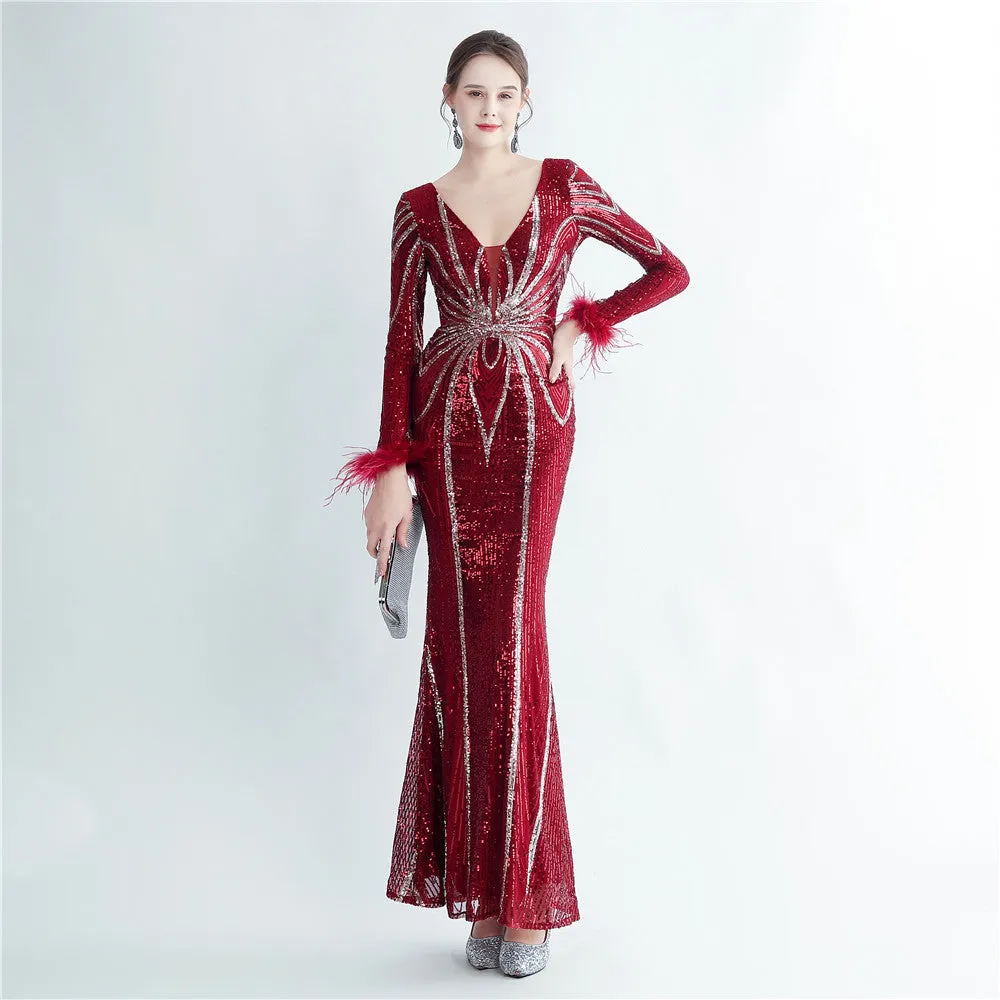 Horae-31213 Formal Dresses evening dress