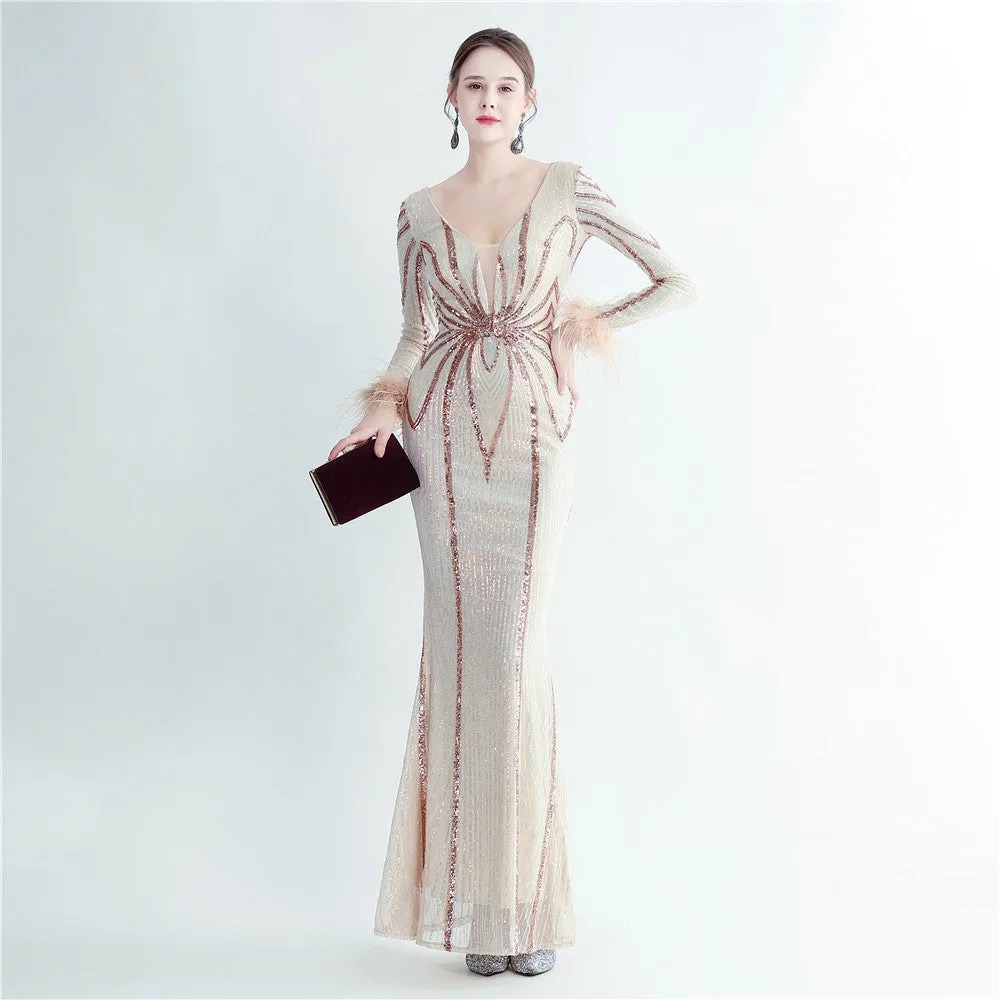 Horae-31213 Formal Dresses evening dress