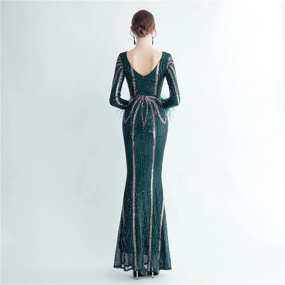 Horae-31213 Formal Dresses evening dress