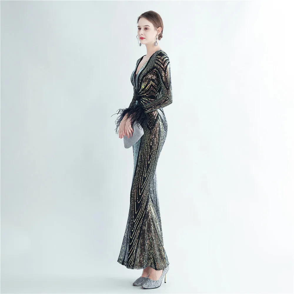Horae-31213 Formal Dresses evening dress