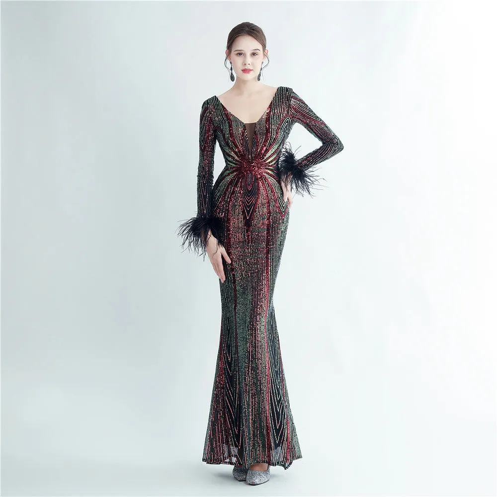 Horae-31213 Formal Dresses evening dress