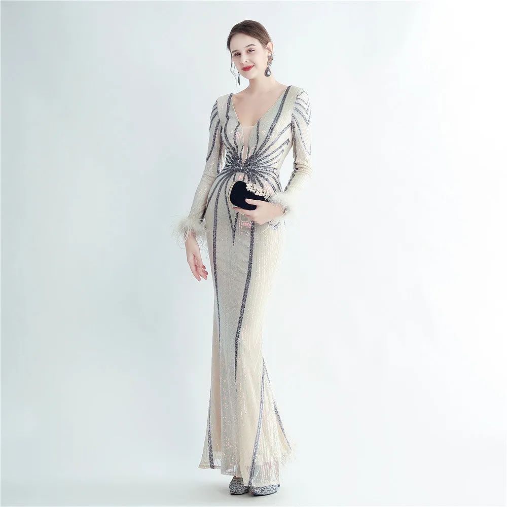 Horae-31213 Formal Dresses evening dress