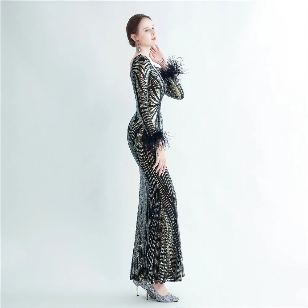 Horae-31213 Formal Dresses evening dress