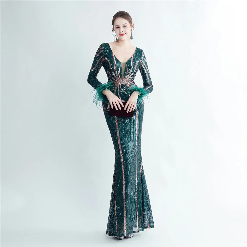 Horae-31213 Formal Dresses evening dress