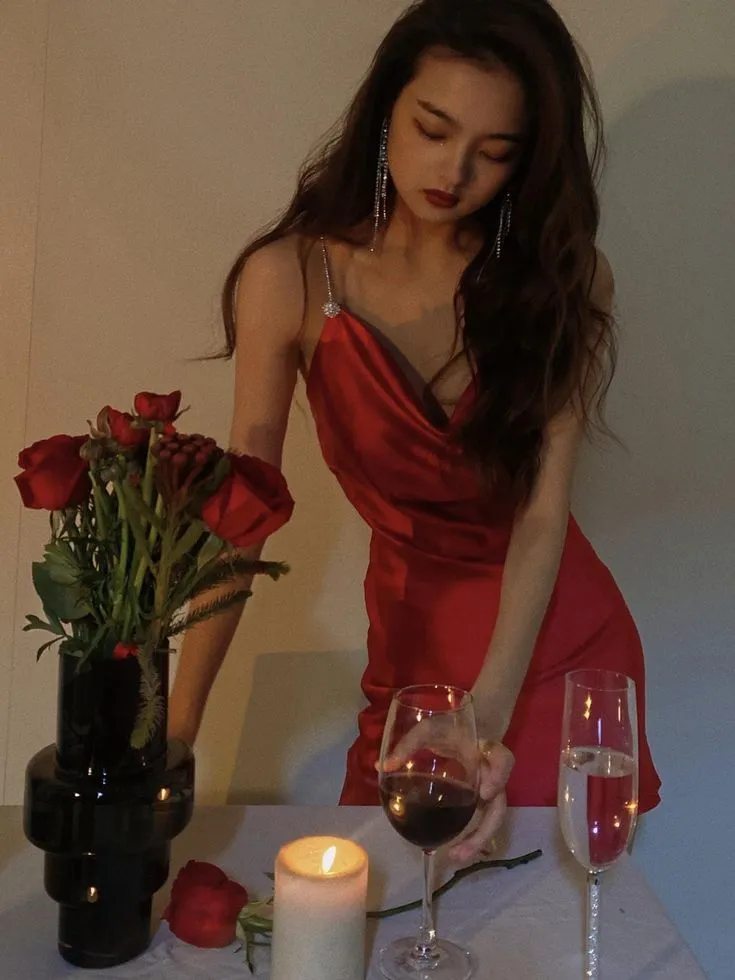 JazzHer Red Evening Dresses Sexy Formal Party Dresses Spaghetti Strap Senior Homecoming Dress (PRE-ORDER)