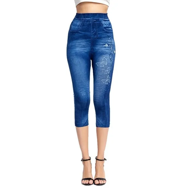 Jeans For Women Ripped Hole Stretch