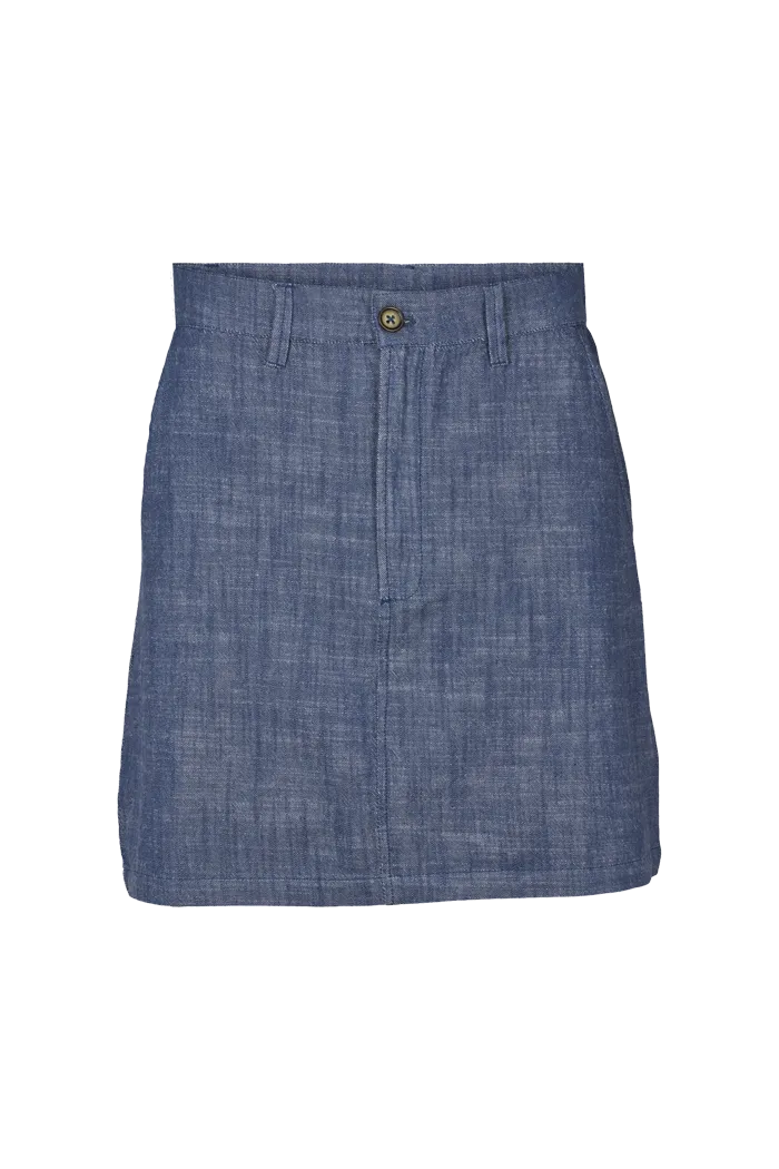 Jen Skirt - Mid Blue