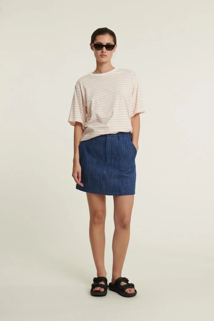 Jen Skirt - Mid Blue