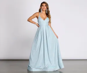 Jules Glitter Stylish Ball Gown