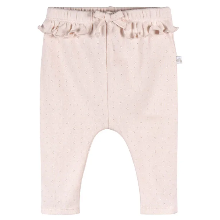 Just Born 2 Pack Pants - Pink