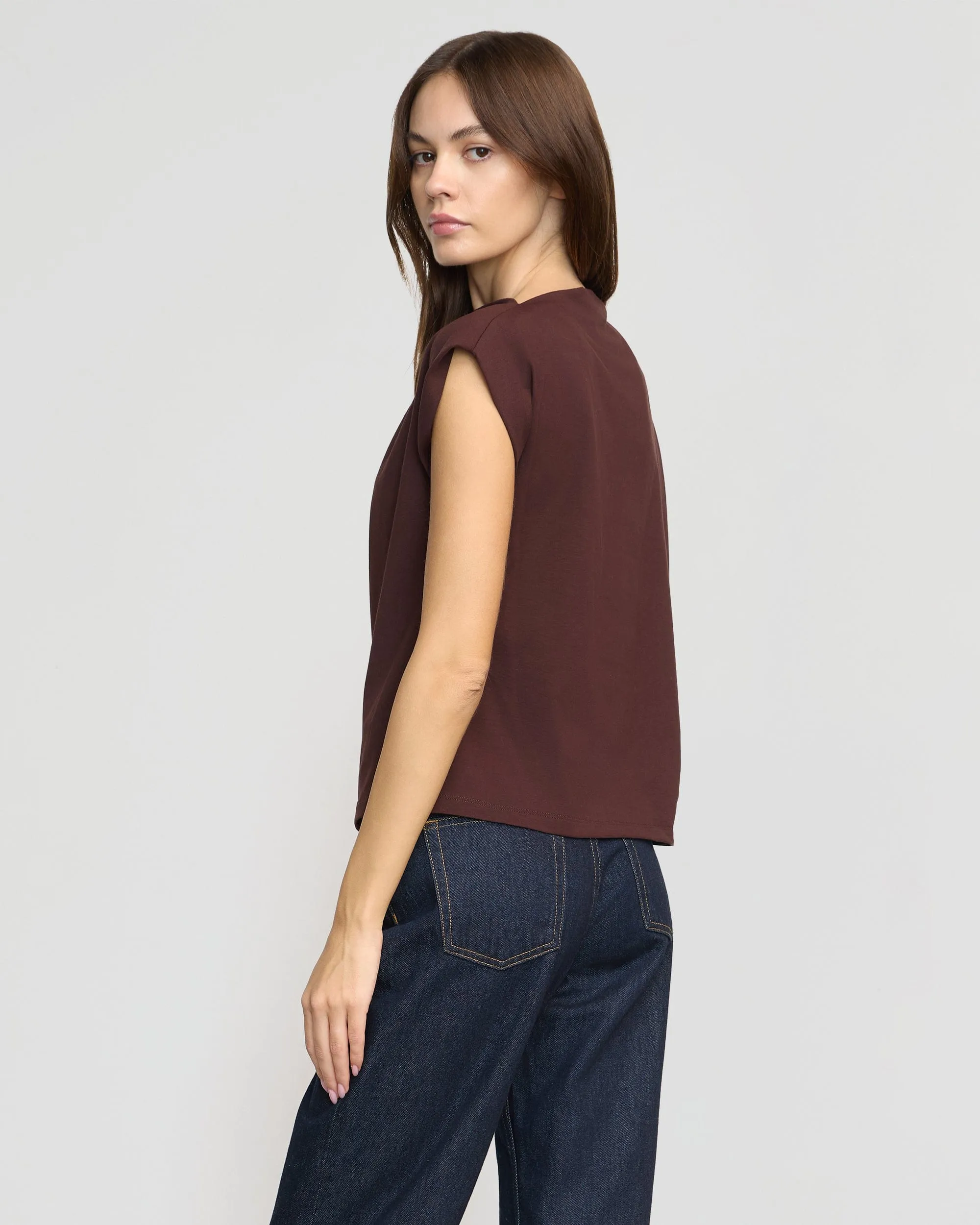 Kenny Asymmetric-Neck Tee