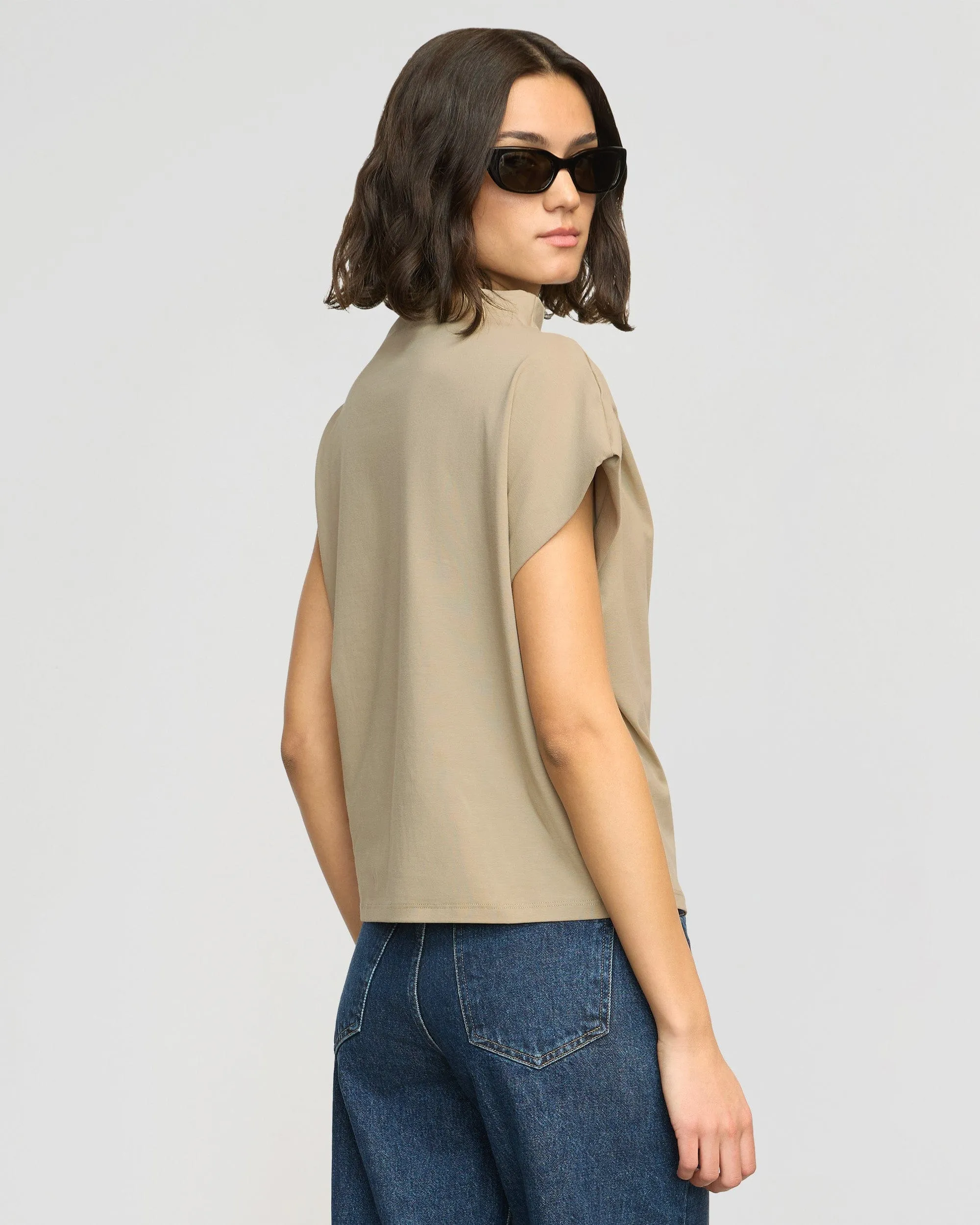 Kenny Asymmetric-Neck Tee