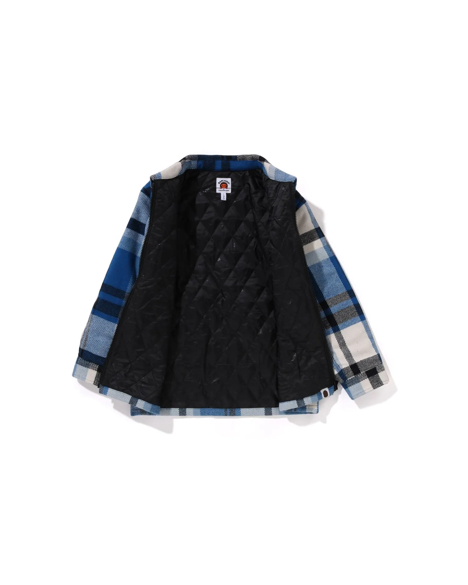 Kids BAPE Check Jacket