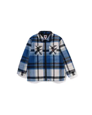 Kids BAPE Check Jacket