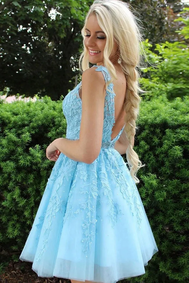 Lace Formal Graduation Homecoming Dresses