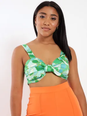 Ladies Pleated Bralette Top