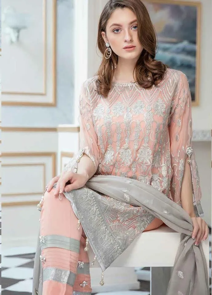 Latest Pakistani Dress by Maryum N Maira  Model # C 1523