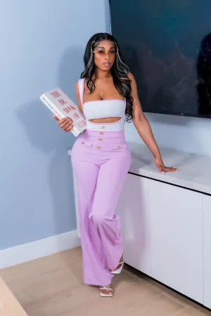 Lavender Love Pants Set