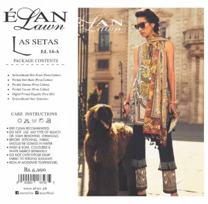 Lawn dress by elan M#L 127