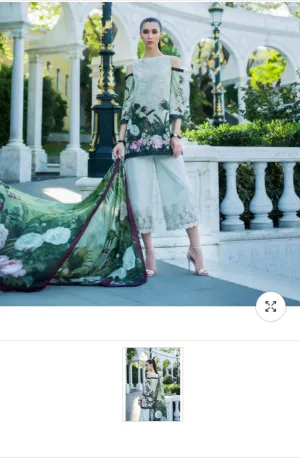 Lawn dress by honey waqar Model# L 1525
