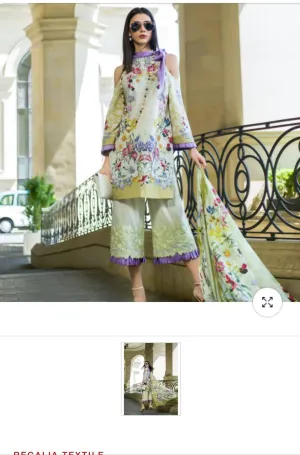 Lawn dress by honey waqar Model# L 1529