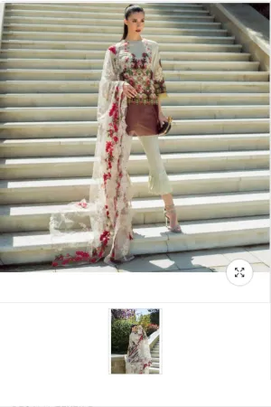 Lawn dress by honey waqar Model# L 1534