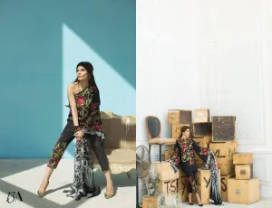 Lawn dress by sana sanfeenaz Model#L 75