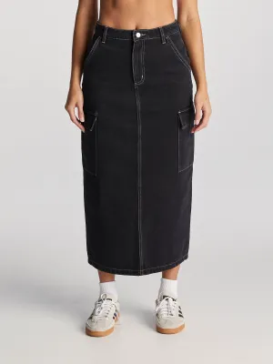 Lee Cargo Midi | Throwback Black