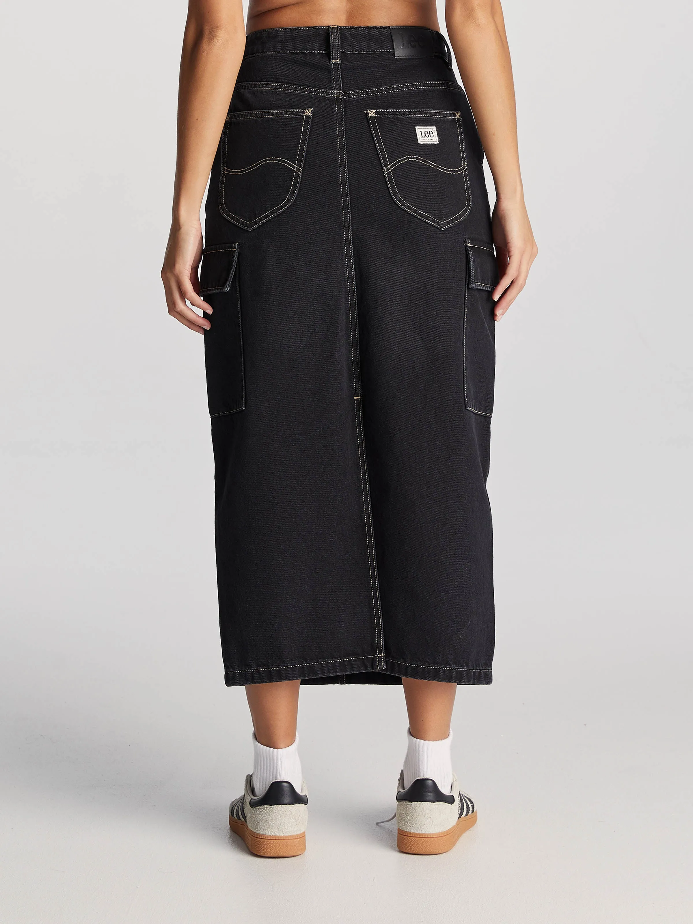 Lee Cargo Midi | Throwback Black