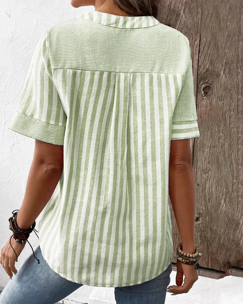 Lila | Soft Striped shirt